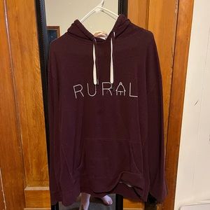 2XL fitted Rural sweatshirt
